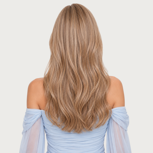 CARAMEL RIBBON BLONDE #18#46 - CLIP-IN HAIR EXTENSIONS