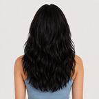 WASHED SOFT BLACK #1B - CLIP-IN HAIR EXTENSIONS