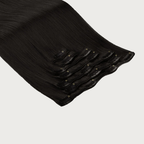 WASHED SOFT BLACK #1B - CLIP-IN HAIR EXTENSIONS