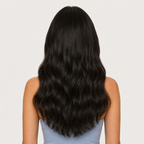 DARK ROAST BROWN #1C - CLIP-IN HAIR EXTENSIONS