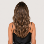 DEEP ROOT CARAMEL BLONDE #1C#18#46 - CLIP-IN HAIR EXTENSIONS