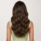 MOCHA RIBBON BROWN #1C#24#6C - CLIP-IN HAIR EXTENSIONS