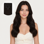 DEEP MOCHA BROWN #3 - CLIP-IN HAIR EXTENSIONS
