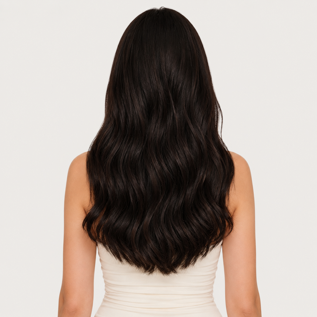 DEEP MOCHA BROWN #3 - CLIP-IN HAIR EXTENSIONS
