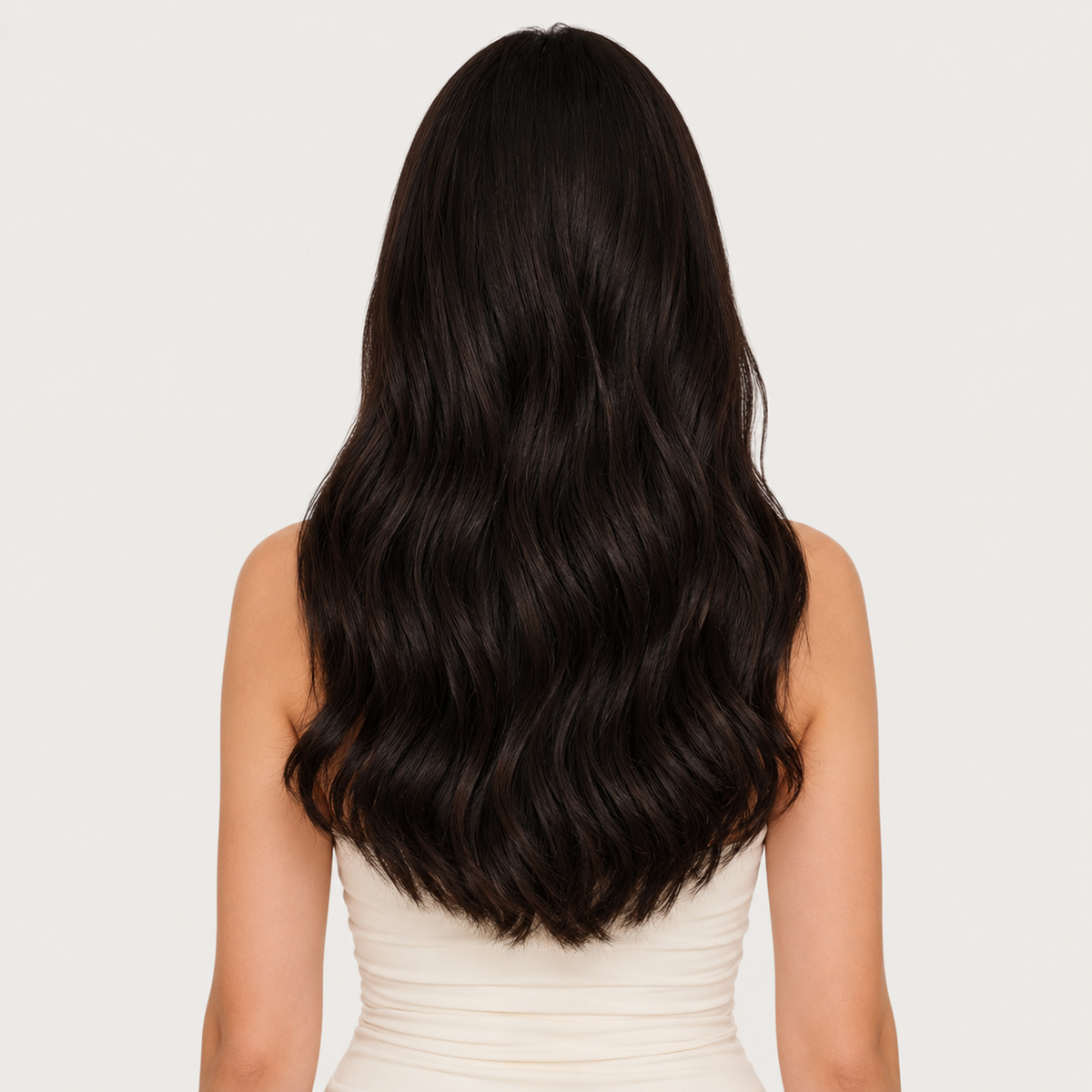 DEEP MOCHA BROWN #3 - CLIP-IN HAIR EXTENSIONS