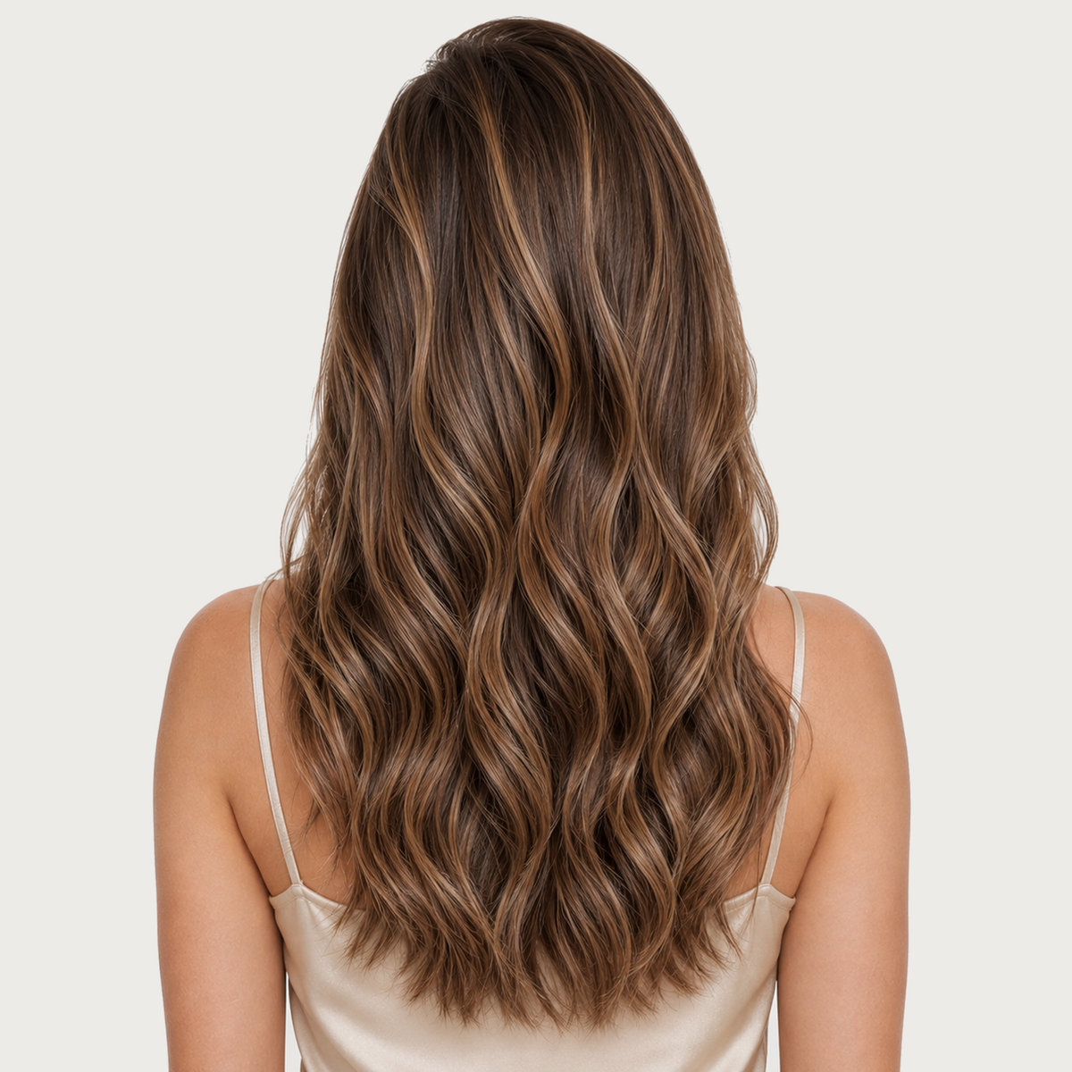 GOLDEN BROWN MIX #3#24 - CLIP-IN HAIR EXTENSIONS