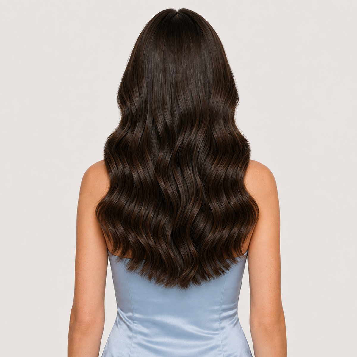 CLASSIC CHOCOLATE BROWN #4 - CLIP-IN HAIR EXTENSIONS