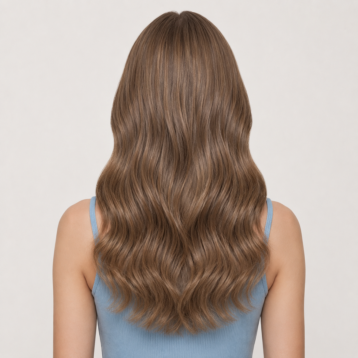 ALMOND BROWN #5 - CLIP-IN HAIR EXTENSIONS