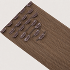 ALMOND BROWN #5 - CLIP-IN HAIR EXTENSIONS