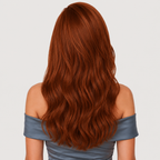 CHERRY RED #570 - CLIP-IN HAIR EXTENSIONS