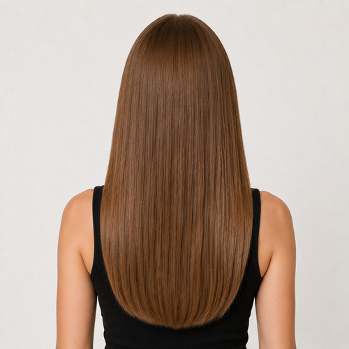 CINNAMON BROWN #6 - CLIP-IN HAIR EXTENSIONS