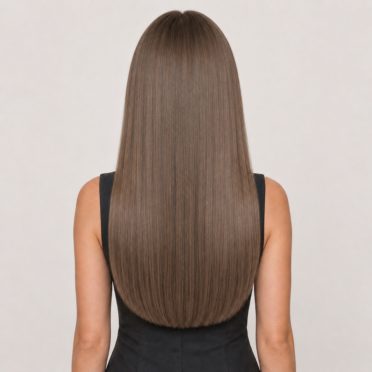 MUSHROOM BROWN #8 - CLIP-IN HAIR EXTENSIONS