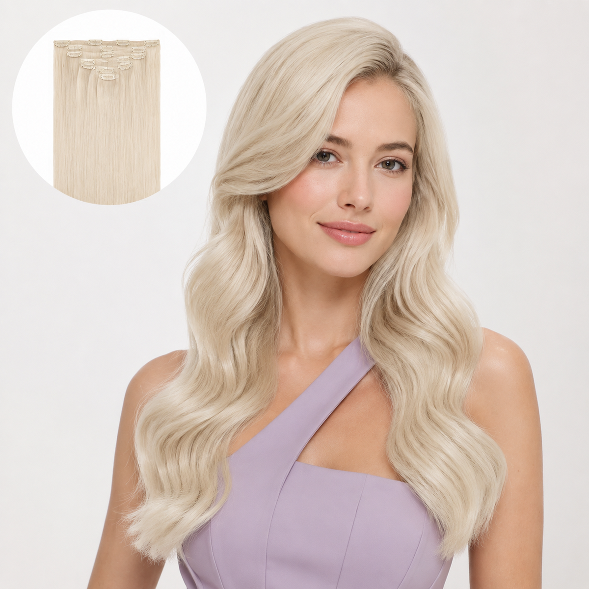 CLOUD BLONDE #80 - CLIP-IN HAIR EXTENSIONS