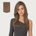 SOFT ASH BROWN #9 - CLIP-IN HAIR EXTENSIONS
