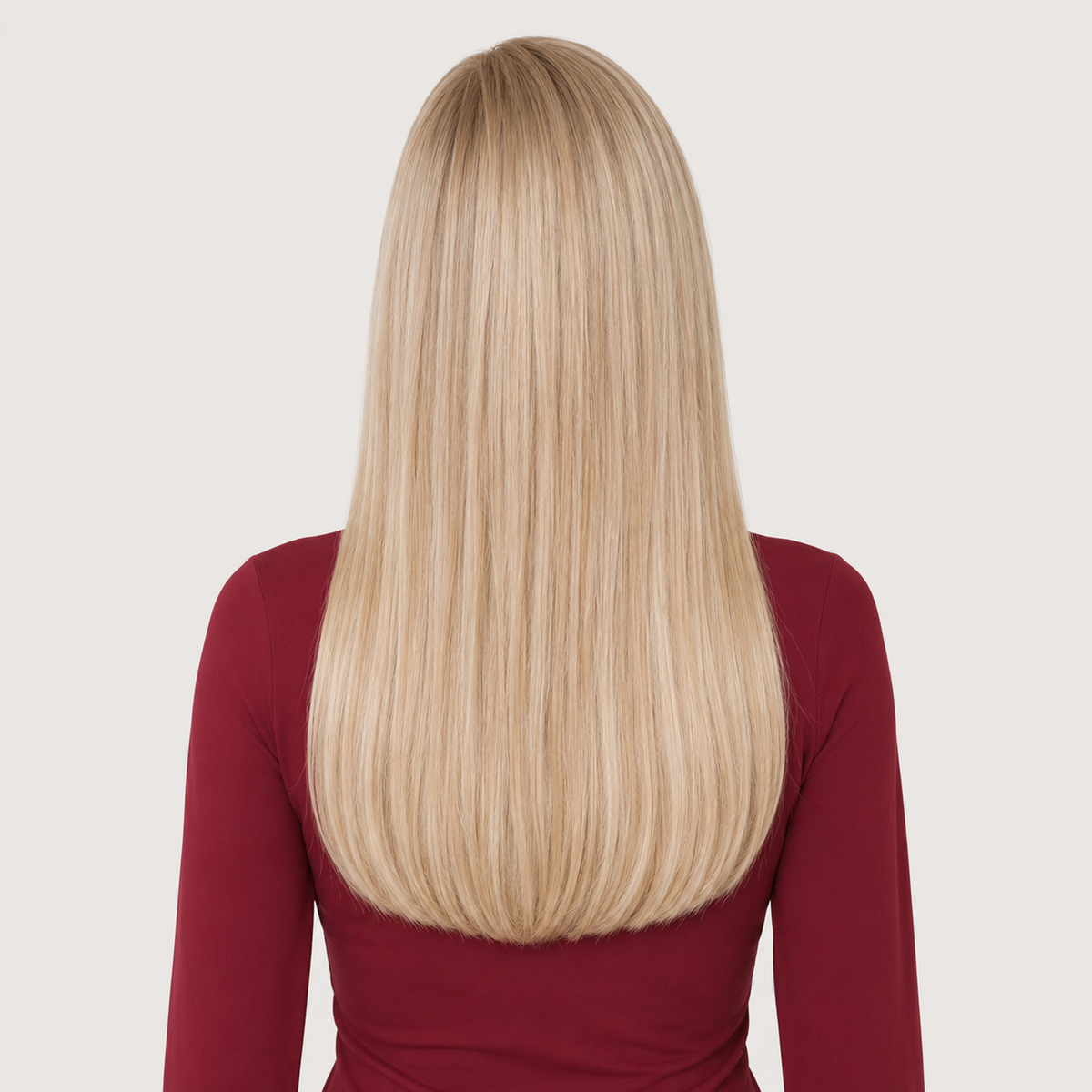 BRIGHT BLONDE RIBBONS #P10#16#60#80 - CLIP-IN HAIR EXTENSIONS